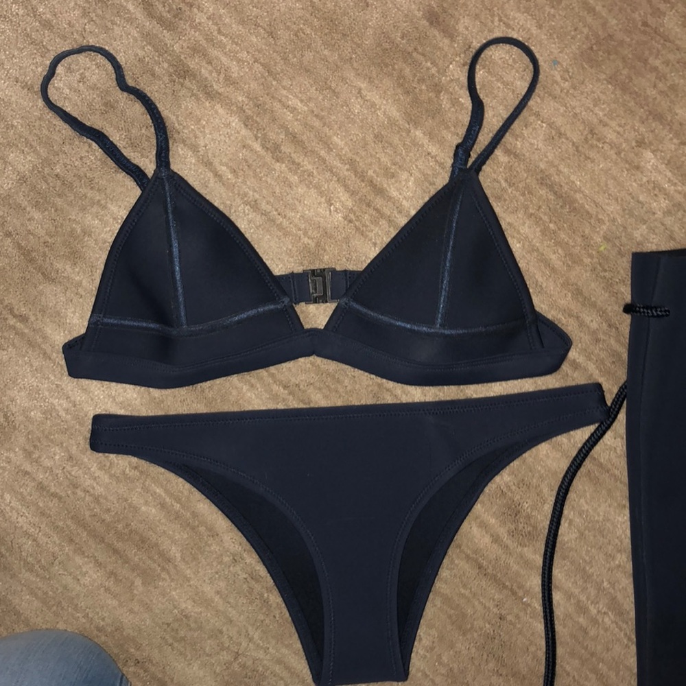 Navy triangl bikini